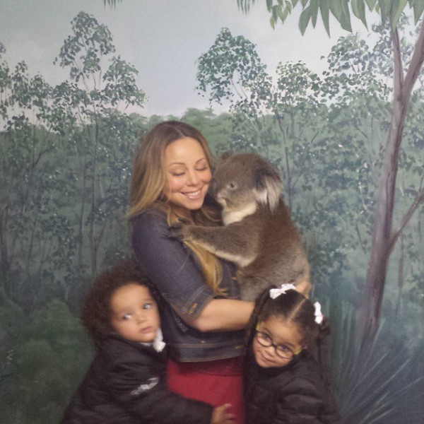 Mariah Carey so svojimi deťmi